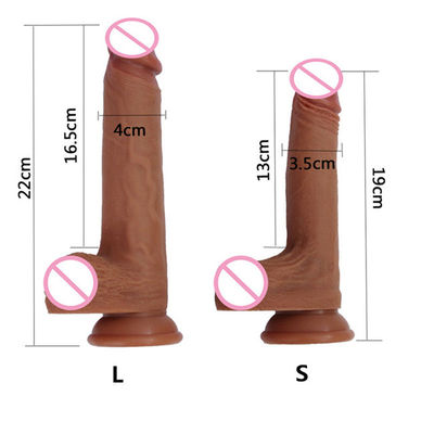 Пенис RoHS огромный поддельный с пенисом шарика IPX6 35mm искусственным для женщин