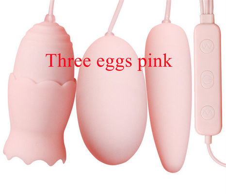 Вибромашины пятна g яйца силикона USB удаленные вибрируя 20 моделей розовых
